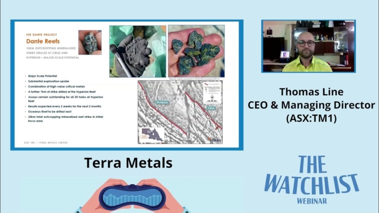 Terra Metals (ASX:TM1) The Watchlist Webinar, MD Presentation